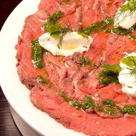 和牛のカルパッチョ