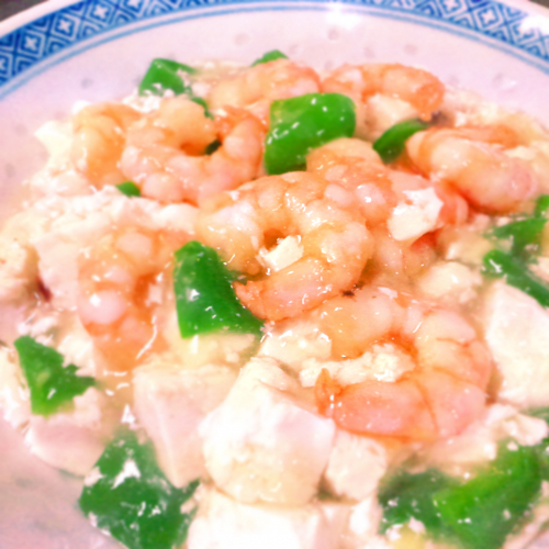 海老豆腐（蝦仁豆腐）（880円）