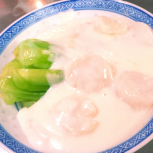 ホタテのクリーム煮(鮮奶瑤柱)