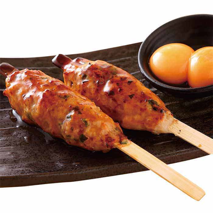 上州しゃも　つくね串　こだわり玉子