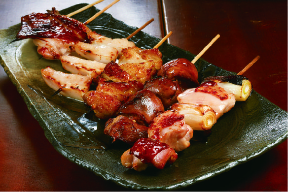 本日の串焼き５種盛り合わせ