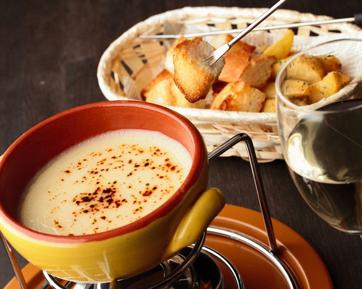 チーズフォンデュ
