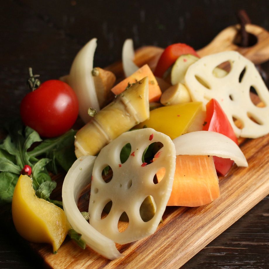 彩り野菜のピクルス（￥５００）