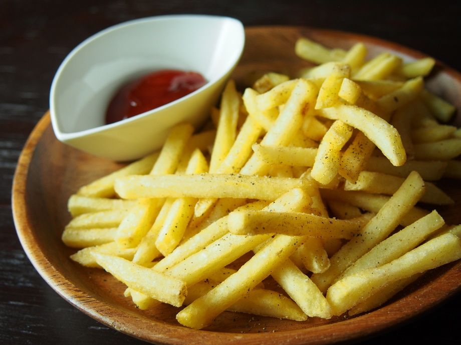 フレンチフライ　プレーン（￥６００）