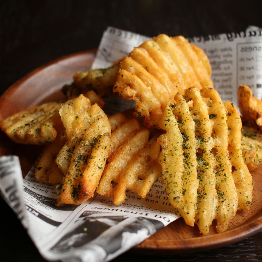 ワッフルポテト　青のりコンソメ（￥６００）