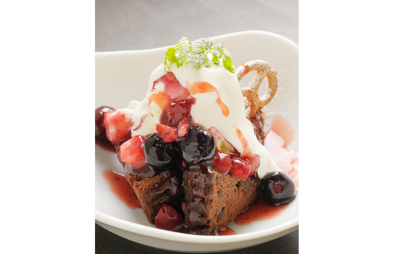 ショコラケーキのパルフェ