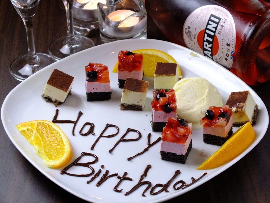 Birthday・Anniversaryコース（4000円(税抜)）