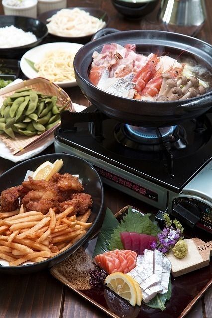 選べる大鍋コース『酒楽 ～しゅらく～』（3,580円 (税込)）