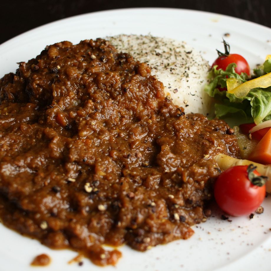 ビールで煮込んだキーマカレー（￥９８０）