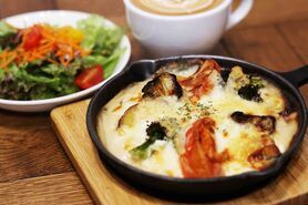 ごろごろ野菜のドリアランチ