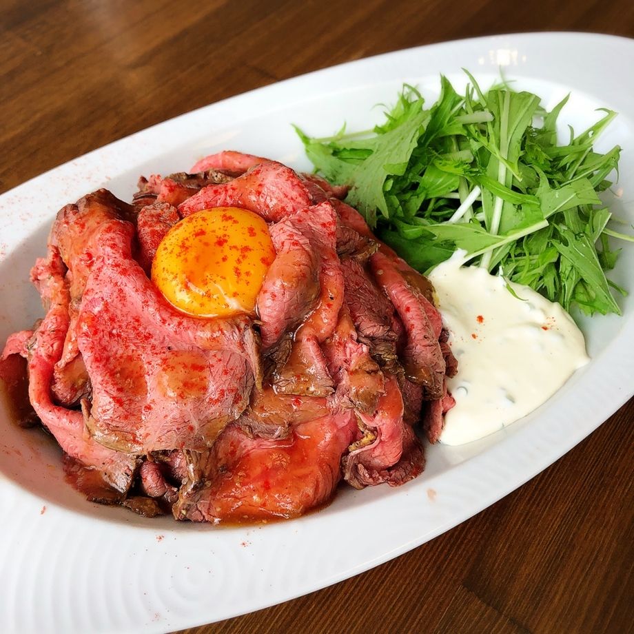 Roast Beef Bowl Regular150g（ローストビーフ丼 並盛150g）（1200）