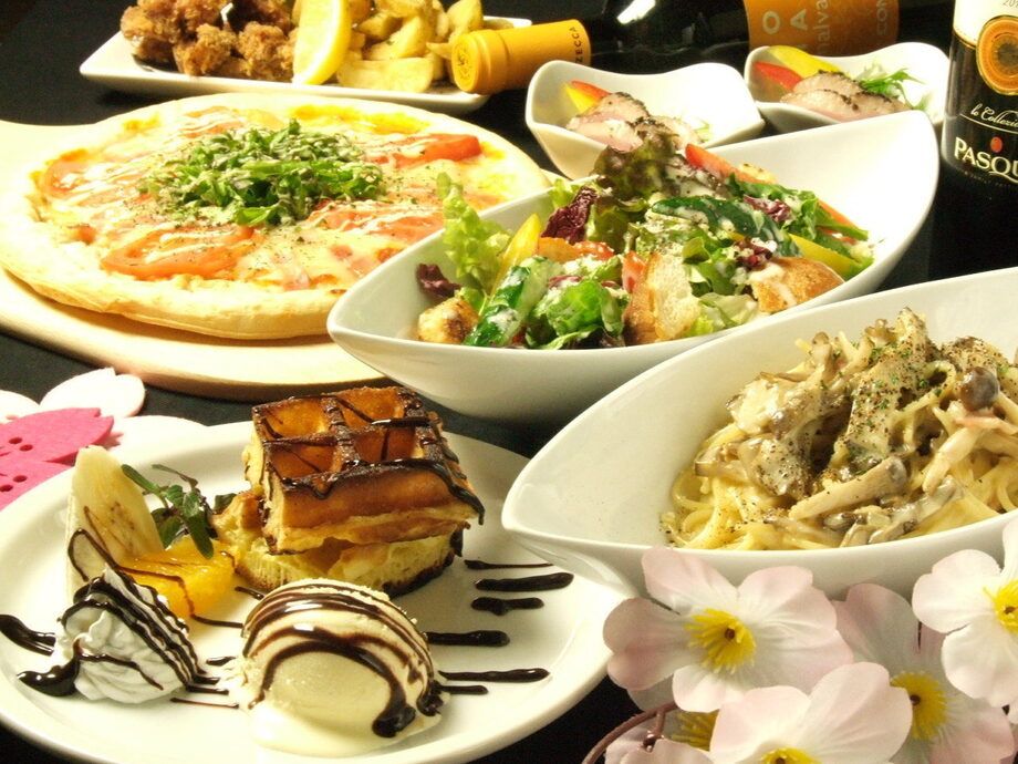 女子会コース（3H飲み放題付き）