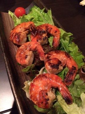 海老のグリル ガーリック風味