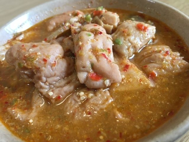 旬メニューも店内POPにて