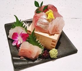 本日のお造り3種、５種盛り