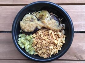 焼きナスおろポンコシャリ