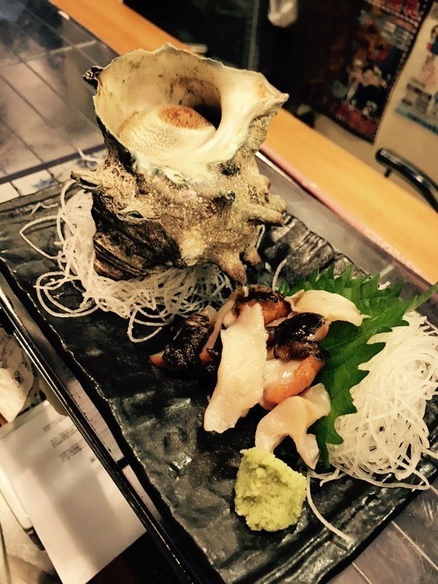 サザエ刺身