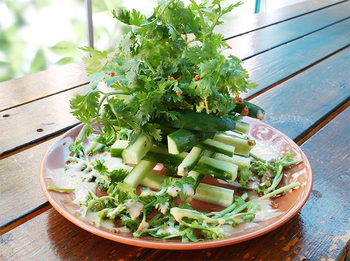 ヤム・パクチー