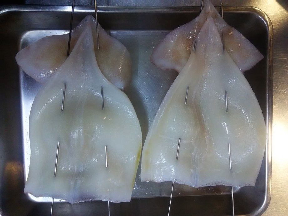 烏賊の一夜干し（1000円）