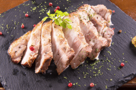 雪室熟成豚バラステーキ