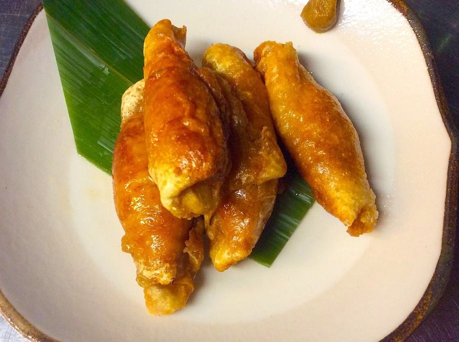 鶏皮ぎょうざ（480円）