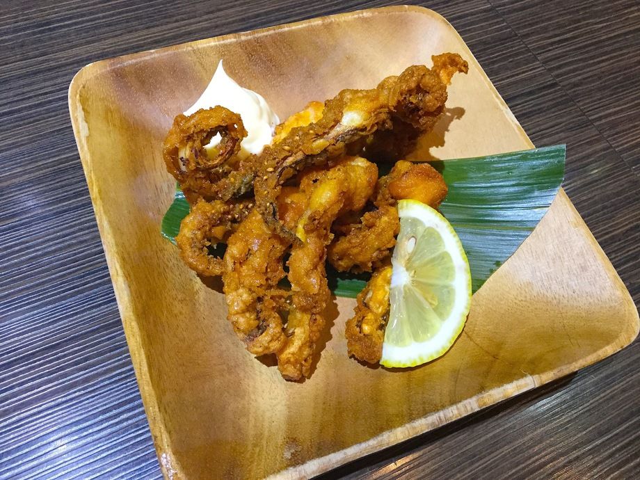 いかげそ揚げ（480円）