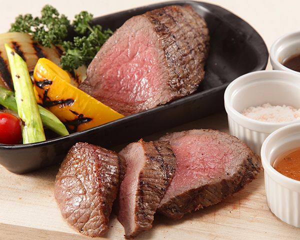 和牛しんたあのグリル（4つの部位に分けてご提供）（1380円）