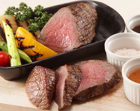 和牛しんたあのグリル（4つの部位に分けてご提供）