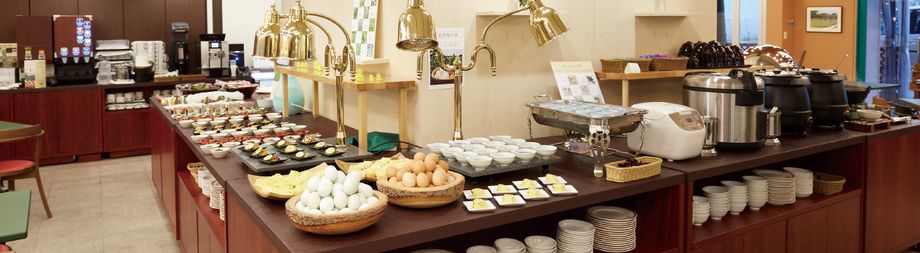 朝直ビュッフェ