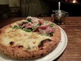 クアトロフォルマッジ&モンテビアンコのハーフ&ハーフ