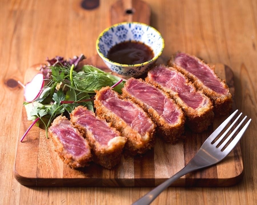 牛レアかつ（２００ｇ）（￥１２８０）