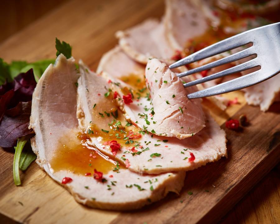 四元豚のローストポーク（￥７８０）