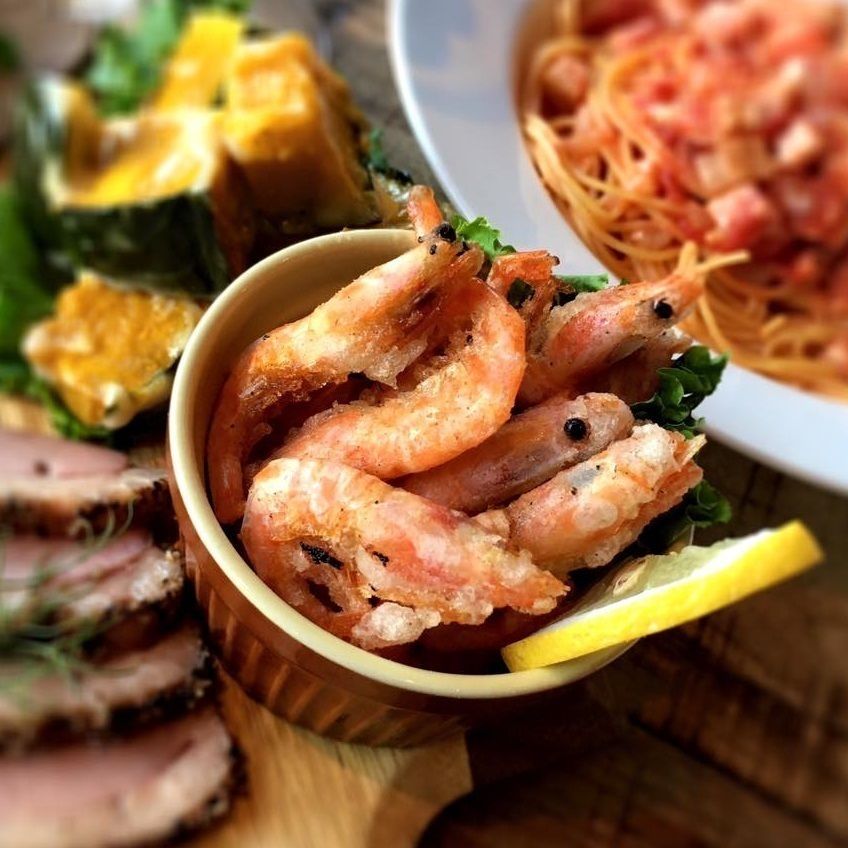 小海老のフリット（￥４８０）