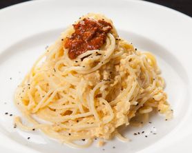 牡蠣のホワイトクリームパスタ