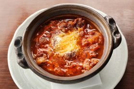 牛すじ肉の煮込み