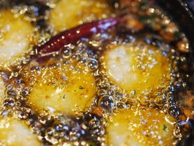 海老のアヒージョ