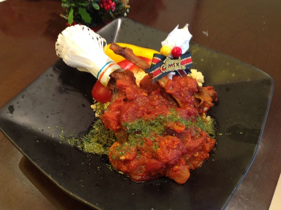 ラム肉のトマト煮込み（ナバランダニョー）