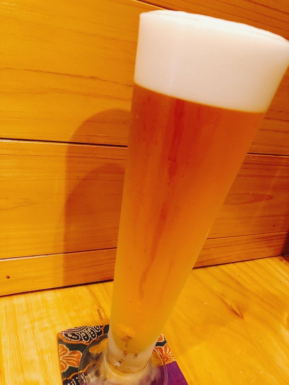 生ビール アサヒスーパードライ（600円）