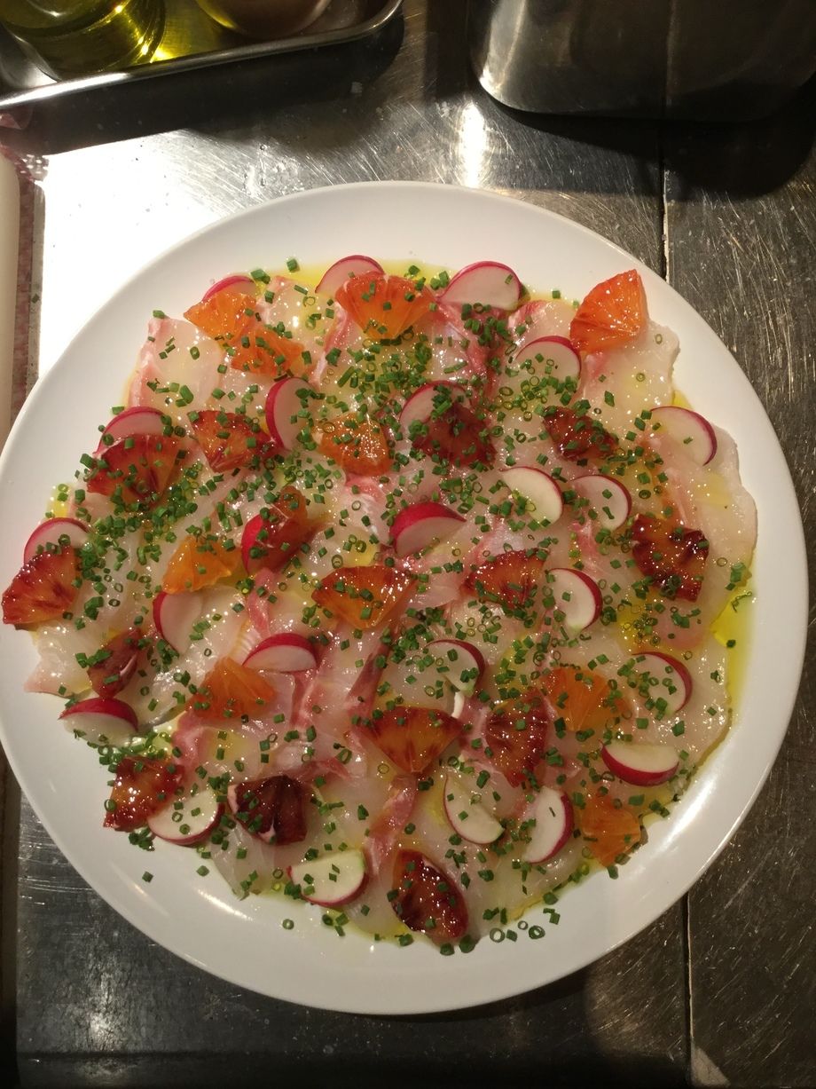 鮮魚のカルパッチョ