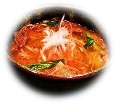 地獄の赤辛スープ