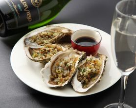 牡蠣のソテー・シャリアピンソース