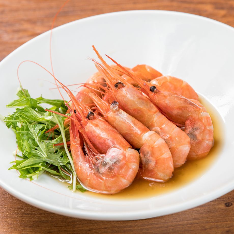 甘海老紹興酒漬け