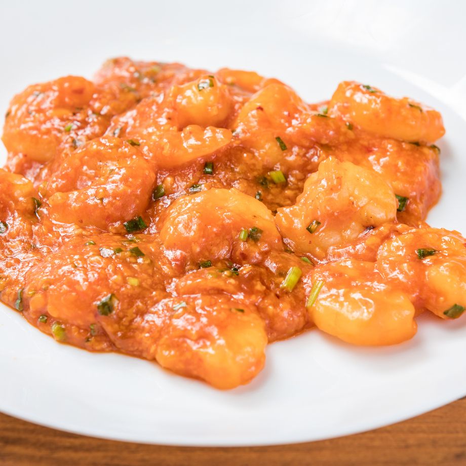 海老のチリソース　