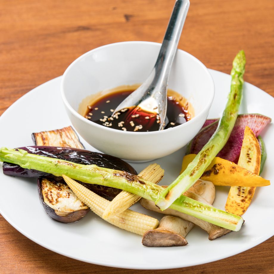 色々野菜の鉄板焼き