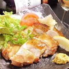 鶏もも肉の燻製