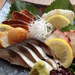 燻製お造りの盛り合わせ（1,480円 （税抜））