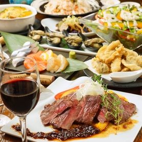 季節の燻製コース