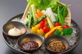 野菜スティック盛り合わせ