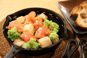 明太子と長芋の和ヒージョ