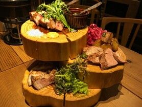 牛３種食べ比べ盛り